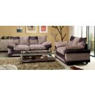 Dino Fabric 3 + 2 Seater Monty Metropolis Brown and Coffee Delivery up to 21-28 days