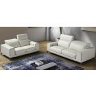 Bolton Ivory Leather 3 + 2 Sofa Set Electric Recliner With Wooden Legs And Adjustable Headrests Newtrend Available In A Range Of Leathers And Colours 10 Yr Frame 10 Yr Pocket Sprung 5 Yr Foam Warranty