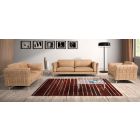 Jenny Camel Leather 3 + 2 + 1 Sofa Set With Chrome Legs Newtrend Available In A Range Of Leathers And Colours 10 Yr Frame 10 Yr Pocket Sprung 5 Yr Foam Warranty