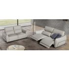 Nashira Cream Leather 3 + 2 Sofa Set Electric Recliners Newtrend Available In A Range Of Leathers And Colours 10 Yr Frame 10 Yr Pocket Sprung 5 Yr Foam Warranty