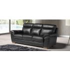 Cosmos Black Leather 3 + 2 Sofa Set With Wooden Legs Newtrend Available In A Range Of Leathers And Colours 10 Yr Frame 10 Yr Pocket Sprung 5 Yr Foam Warranty