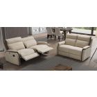 Fox Cream Fabric 3 + 2 Sofa Set Electric Recliner Newtrend Available In A Range Of Leathers And Colours 10 Yr Frame 10 Yr Pocket Sprung 5 Yr Foam Warranty