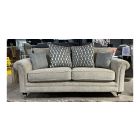 Buxton Beige Fabric 3 + 2 Sofa Set With Scatter Back And Chrome Legs Available In A Selection Of Fabrics