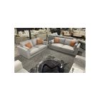 Grey Fabric 3 + 2 Sofa Set Ex-Display Showroom Model 49345
