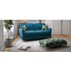 Farfield 3 + 2 Aqua Fabric Sofa Set With Wooden Legs Other Combinations And Fabrics Available