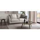 Rany 3 + 2 Grey Fabric Sofa Set With Wooden Legs Other Combinations Fabrics And Leather Finish Also Available