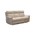 Detroit Natural Fabric 3 + 2 Sofa Set Electric Recliner 