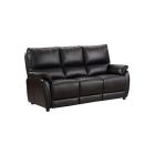 Esprit Black Leather 3 + 2 Sofa Set 