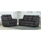 Baxter Grey Fabric 3 + 2 Sofa Set 
