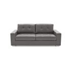 Gemona Grey Bonded Leather 3 + 2 Sofa Set 