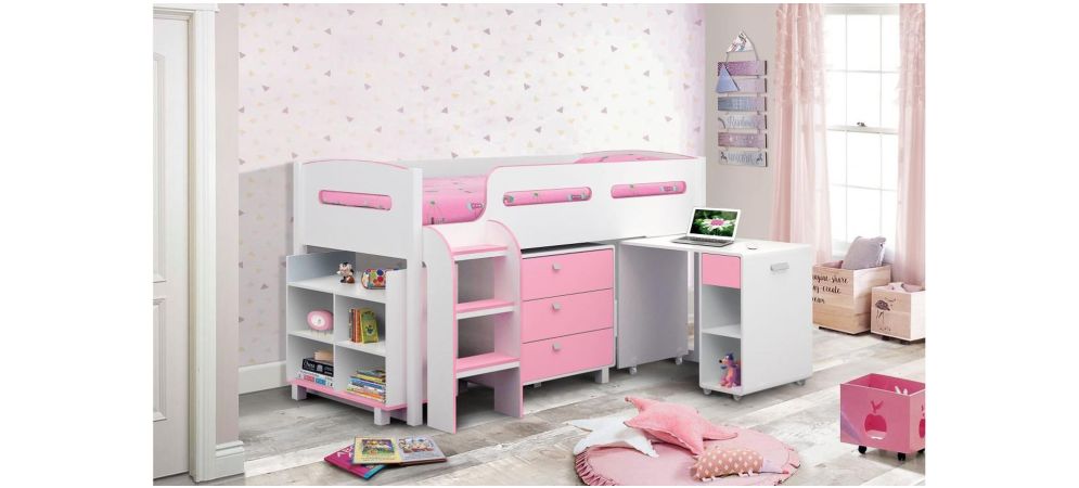 Kimbo cabin bed on sale white