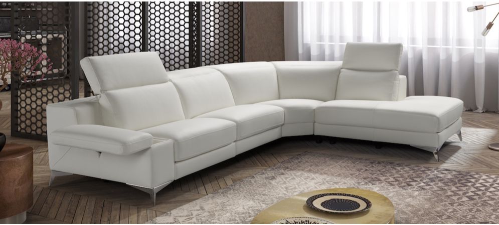 Corner sofa with sales speakers