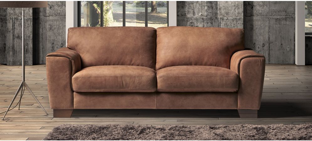 Ambassador Brown Leather 3 2 Sofa Set, Leather Sofa With Legs