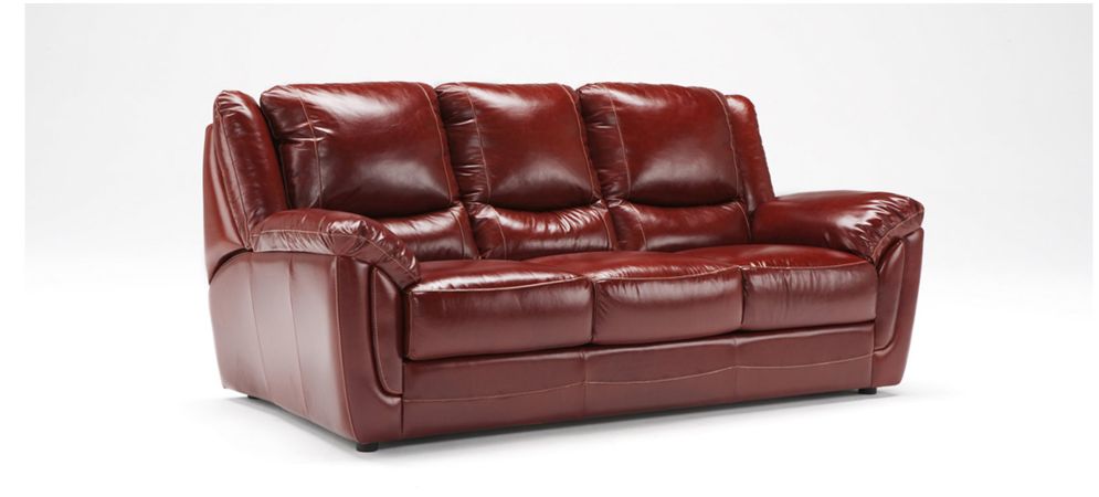 Fedra Ox Blood Large Semi Aniline Leather Sofa Bed Newtrend Available In A Range Of Leathers And Colours 10 Yr Frame Pocket Sprung 5 Foam Warranty World Semi Aniline Leather Sofa Bed Newtrend, Used Red Leather Sofa