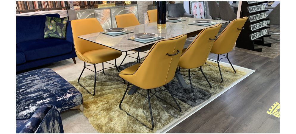 90cm extending dining table and shop chairs