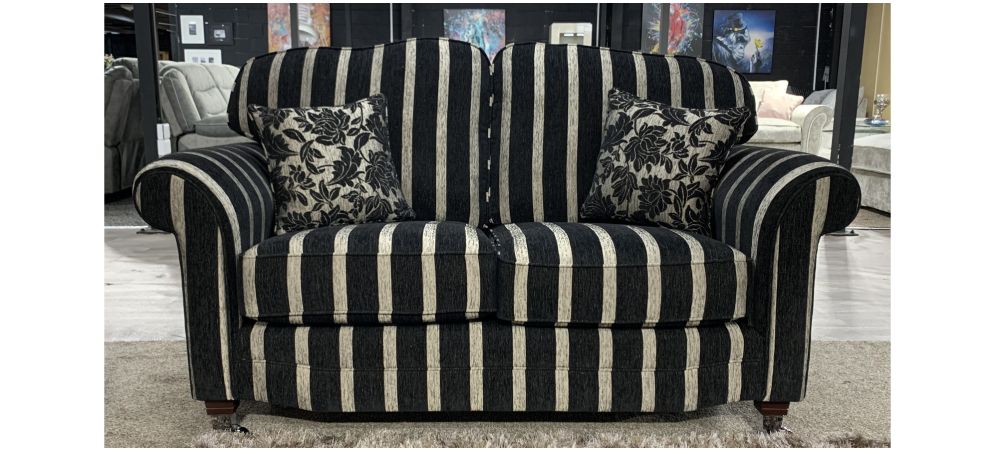 White fabric sofa shop set