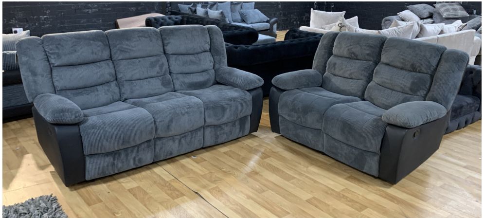 Jumbo cord recliner corner sofa cheap