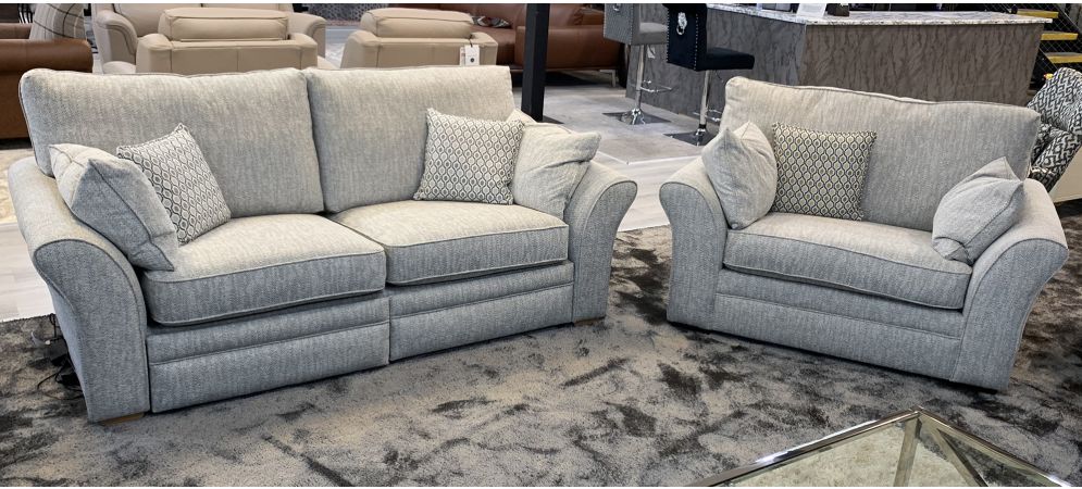 Electric couch and loveseat discount