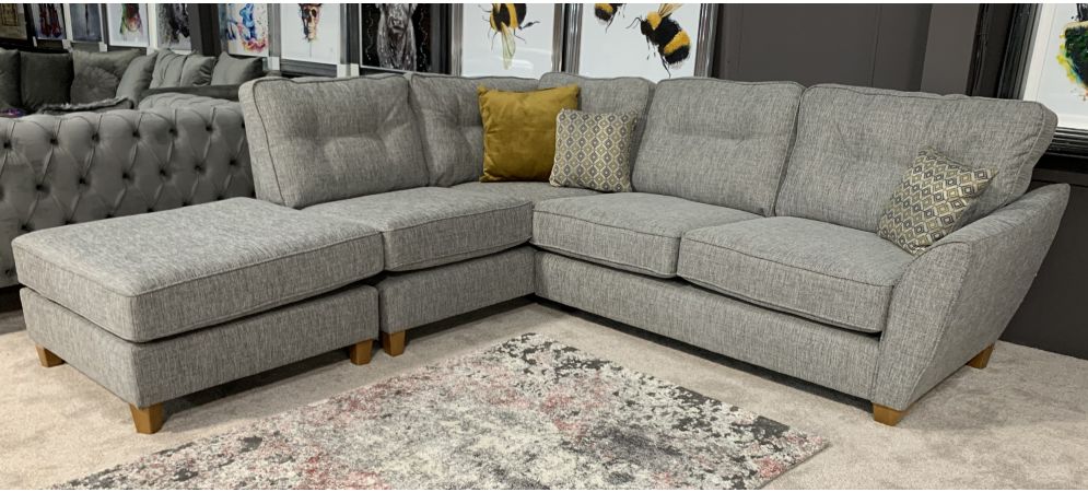 Sofa with best sale detachable footstool
