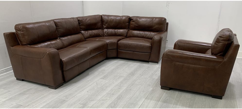 Brown single sale couch