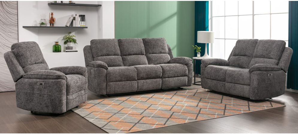 Reclining loveseat with usb ports discount