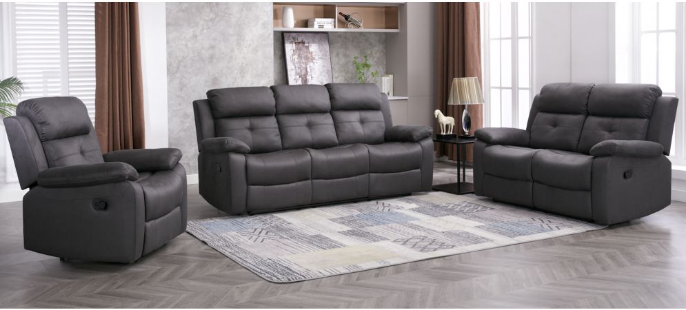 High back recliner online sofa