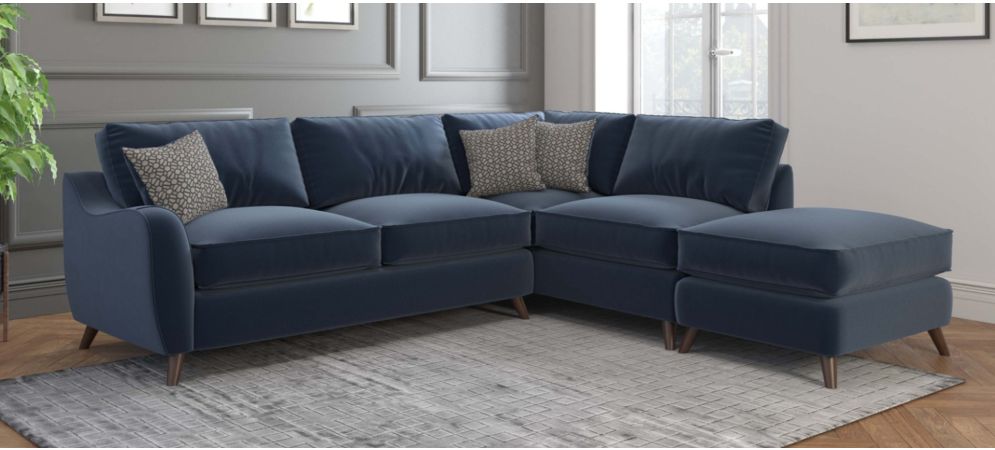 Navy blue outlet corner