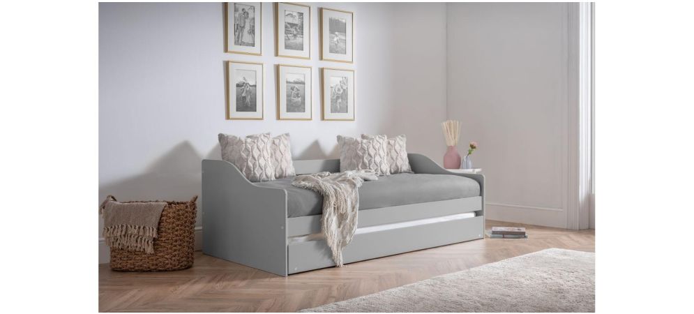Elba Daybed Dove Grey Dove Grey Lacquer Lacquered MDF
