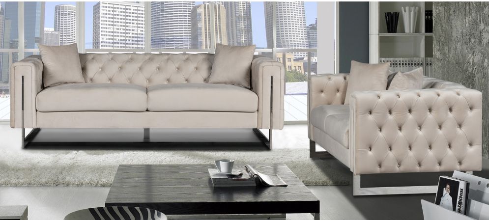 Cream couch new arrivals set