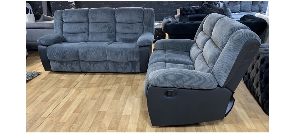 Jumbo cord fabric recliner shop