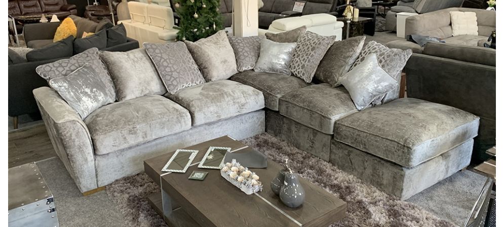 Scatter cushions top for grey sofa