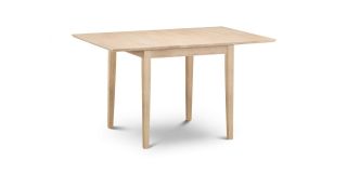 Rufford Extending Dining Table - Natural - Low Sheen Lacquer - Solid Malaysian Hardwood