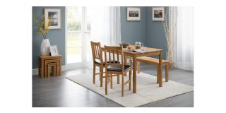 Coxmoor Oak Rectangular Dining Table - Oiled Oak - Solid Oak