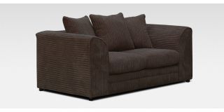 Dylan 2 Seater Chocolate Jumbo Cord