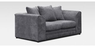 Dylan 2 Seater Grey Jumbo Cord