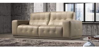 Emilia Cream Leather 3 + 2 Sofa Set Newtrend Available In A Range Of Leathers And Colours 10 Yr Frame 10 Yr Pocket Sprung 5 Yr Foam Warranty