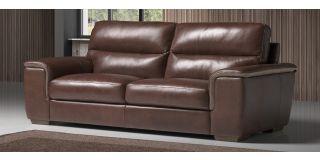 Greta Brown Leather 3 + 2 Sofa Set With Wooden Legs Newtrend Available In A Range Of Leathers And Colours 10 Yr Frame 10 Yr Pocket Sprung 5 Yr Foam Warranty