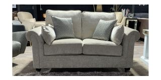 Buxton Beige Fabric 3 + 2 Sofa Set With Formal Back And Chrome Legs Available In A Selection Of Fabrics