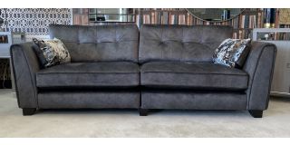 Ariana Mink 4+4 Sofas With The Industrial Look Of Leather But The Incredible Softness Of Luxury Velvet And Wooden Legs - Fv High Street Cancellation Orders - Other Combinations Available