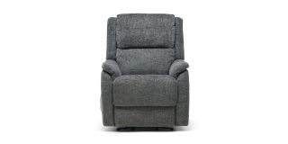 Graphite Grey Fabric Lift And Rise Electric Recliner Armchair