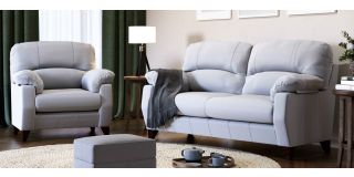 Autum 3 + 1 Leather Sofa Set With Wooden Legs Other Combinations And Fabric Also Available