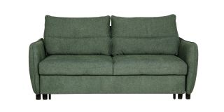 Rook Green Fabric Large Sofa Bed