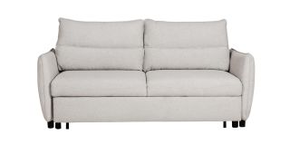 Rook Light Grey Fabric Large Sofa Bed