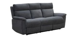 Detroit Grey Fabric 3 + 2 Static Sofa Set