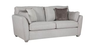 Cantrell Light Grey Fabric Large Sofa Bed