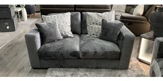 Arch Fabric Sofa 2 Seater Grey