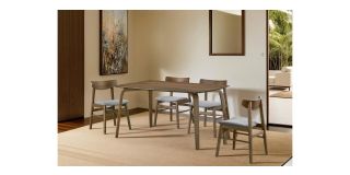 Pair Of Ayla Dining Chairs Walnut