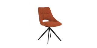 Pair Of Barefoot Dining Chairs Rust