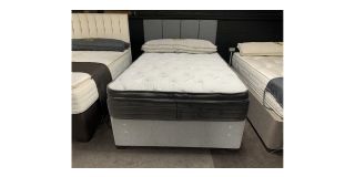 Double 46 Bed Pocket Sprung With Memory Foam Topper - Ex-display Showroom Model
