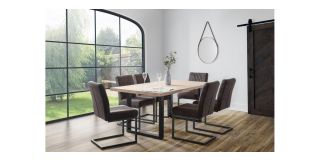 Berwick Dining Table - Oak - MDF